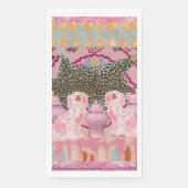 Leopard Chinoiserie Ginger Jar potjes papier Servet (Voorkant)