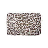 Leopard Chocolade Print Badmat (Voorkant)