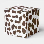Leopard Chocolade Print Bedankdoosjes (Achterkant)