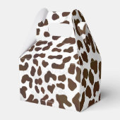 Leopard Chocolade Print Bedankdoosjes (Achterkant)