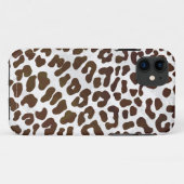 Leopard Chocolade Print Case-Mate iPhone Case (Achterkant (horizontaal))