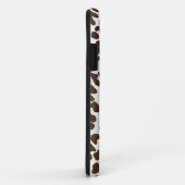 Leopard Chocolade Print Case-Mate iPhone Case (Achterkant/rechts)