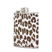 Leopard Chocolade Print Heupfles (Links)