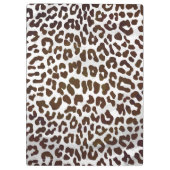 Leopard Chocolade Print Klembord (Achterkant)