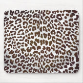 Leopard Chocolade Print Muismat (Voorkant)