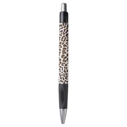 Leopard Chocolade Print Pen (Voorkant Verticaal)