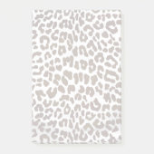 Leopard Chocolade Print Post-it® Notes (Voorkant)