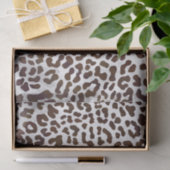 Leopard Chocolade Print Tissuepapier (Geschenk)