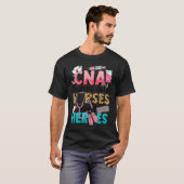 Leopard CNA Because Even Nurse Need Heroes Western T-shirt (Voorkant volledig)