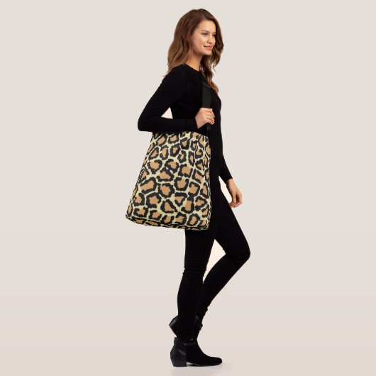 Leopard Crossbody Tas (Op model)
