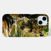 Leopard Crossing a Stream Case-Mate iPhone Case (Achterkant (horizontaal))