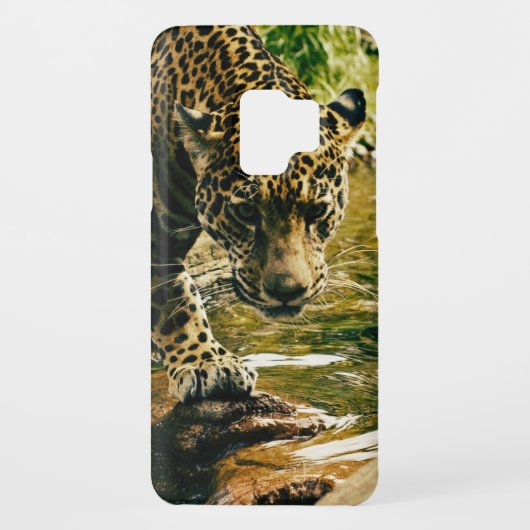 Leopard Crossing a Stream Case-Mate Samsung Galaxy Hoesje (Achterkant)