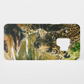 Leopard Crossing a Stream Case-Mate Samsung Galaxy Hoesje (Achterkant (horizontaal))