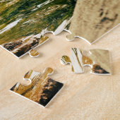 Leopard Crossing a Stream Legpuzzel (Zijkant)