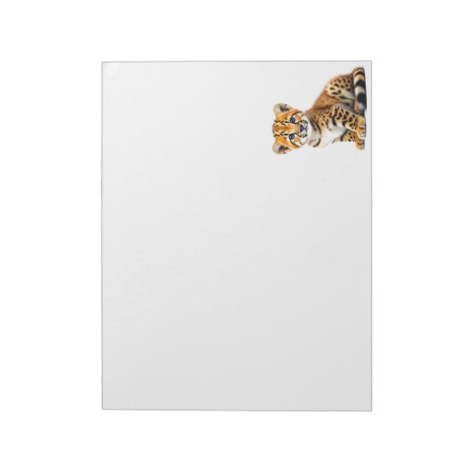 Leopard Cub Notitieblok (Linkerzijde)