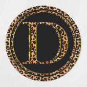 Leopard D Labels (Design 1)