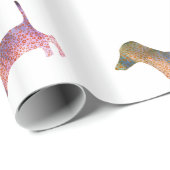 Leopard dachshund cadeaupapier (Rol Hoek)