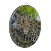 Leopard Dartboard Dartbord (Voorkant Links)