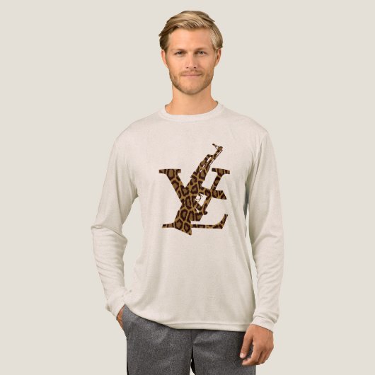 Leopard Design Shirt luxury Designer logo unique (Voorkant)