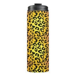 Leopard Design Thermal Tumbler Thermosbeker