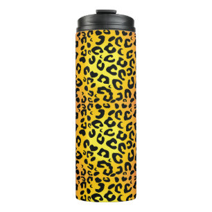 Leopard Design Thermal Tumbler Thermosbeker