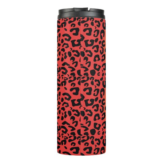 Leopard Design Thermal Tumbler Thermosbeker (Achterkant)