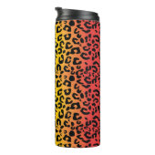 Leopard Design Thermal Tumbler Thermosbeker (Geroteerd rechts)
