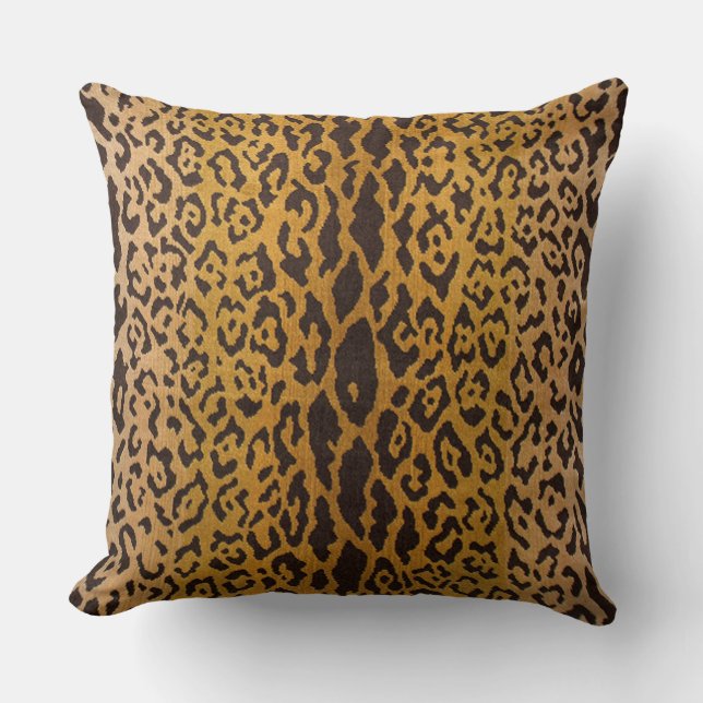 Leopard Designer Pillow Kussen (Voorkant)