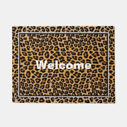 Leopard Deurmat (Voorkant)