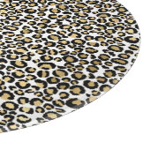 LEOPARD DIERAFDRUKSPOOR SNIJPLANK (Hoek)