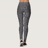 Leopard Dierenprint Vrouwen Leggings (Achterkant)