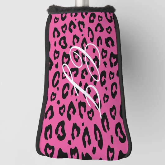 Leopard dierlijk drukgolfcadeau voor haar golfheadcover (Draai 90)