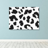 LEOPARD DIERLIJKE AFDRUKKING CANVAS AFDRUK (Insitu (Houten vloer))