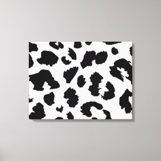 LEOPARD DIERLIJKE AFDRUKKING CANVAS AFDRUK (Voorkant)