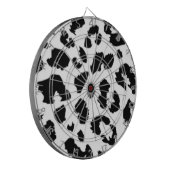 LEOPARD DIERLIJKE AFDRUKKING DARTBORD (Voorkant Links)