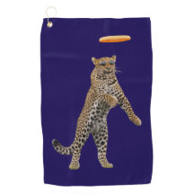 Leopard Disc Golf Handdoek