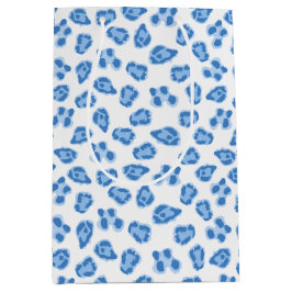 Leopard Dot in Blue Porcelain Medium Cadeauzakje