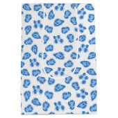 Leopard Dot in Blue Porcelain Medium Cadeauzakje (Achterkant)