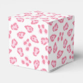 Leopard Dot in Pink Bedankdoosjes (Achterkant)