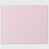 Leopard Dot in Pink Cadeaupapier (Vlak)
