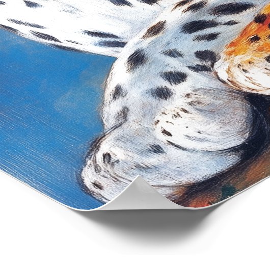 Leopard Duo Poster (Hoek)