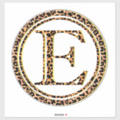 Leopard E Sticker (Vel)