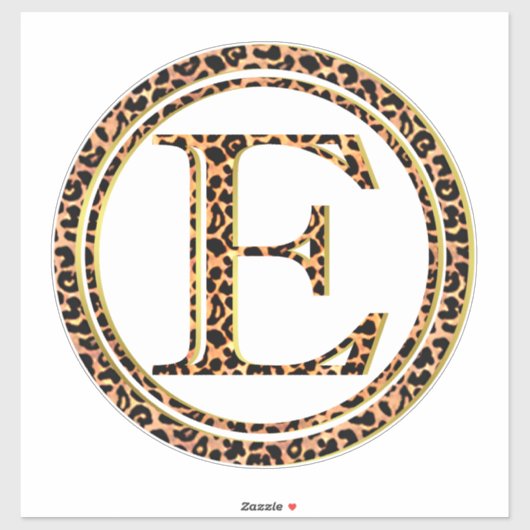 Leopard E Sticker (Vel)