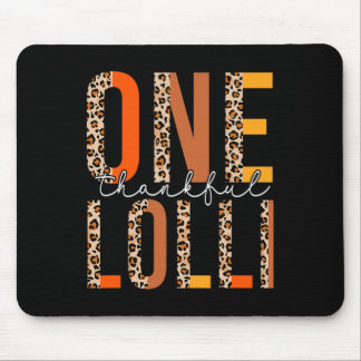 Leopard Een Dankbaar Lolli Herfst Vibes Thanksgivi Muismat