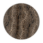 Leopard Elegant print Snijplank (Voorkant)