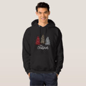 Leopard en Buffalo Pset Land Christma Hoodie (Voorkant volledig)