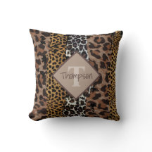 Leopard en Cheetah Print Name