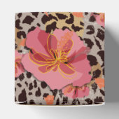 Leopard- en Floral-printpatroon Bedankdoosjes (Bovenkant)