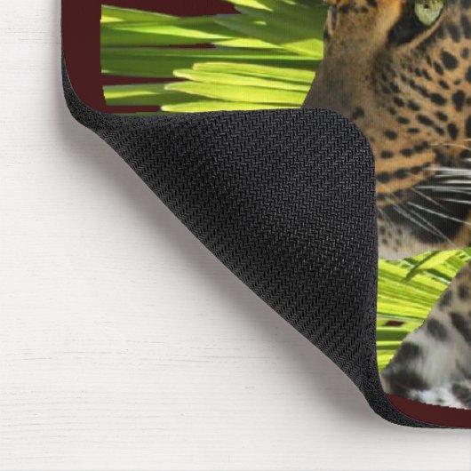 LEOPARD EN PALMS MUISMAT (Hoek)
