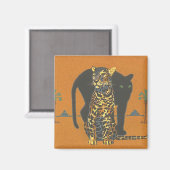 Leopard en Panther Magneet (Voorkant / Achterkant)
